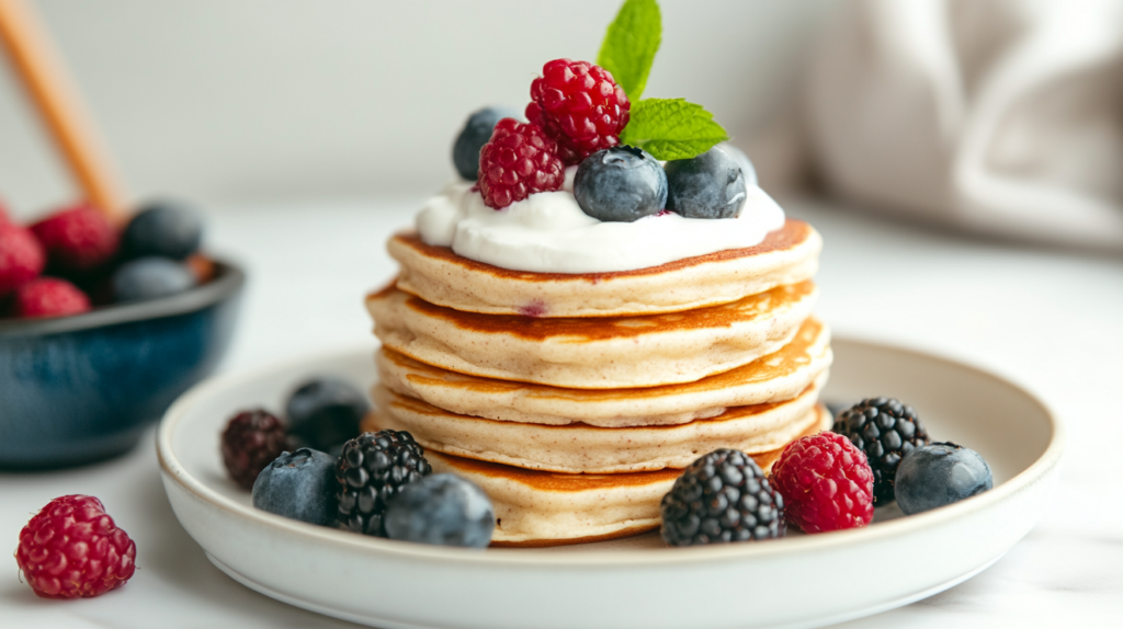Almond flour pancakes candida diet breakfast recipe