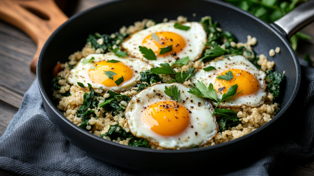 Savory cauliflower hash candida diet breakfast