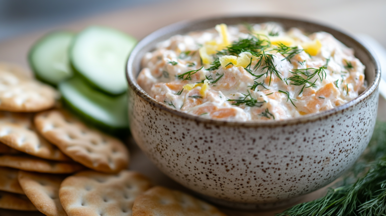 smoked fish dip recipe rustic food photography