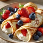 Close-up of golden brown pancake poppers with syrup drizzled on top, perfect for an easy breakfast.