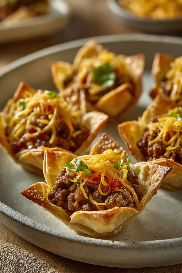 Close-up of Taco Ranch Bites with a clean background and bright lighting.