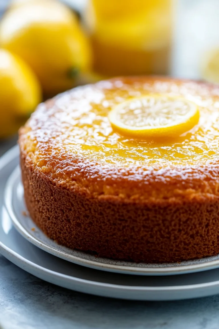 Close-up of lemon cake with jarred lemon curd, bright and appetizing.