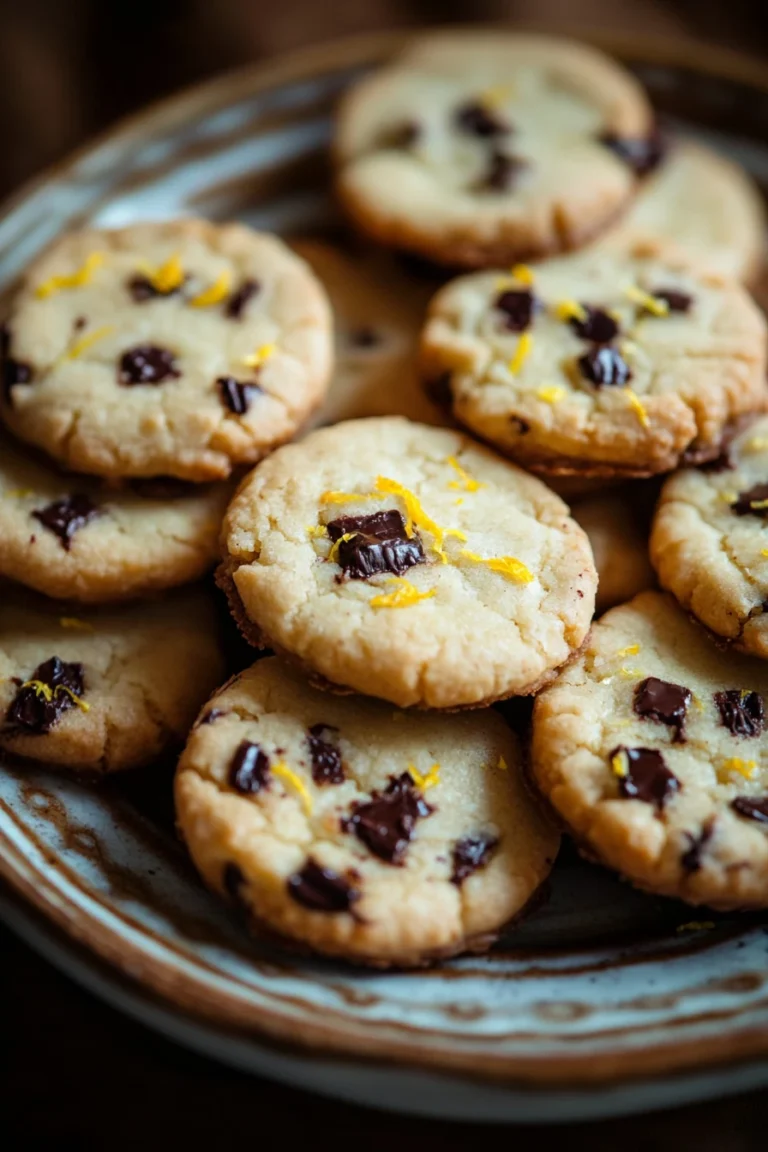 Close-up of assorted shortbread cookie varieties on a clean background